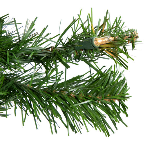 18" Pre-Lit Medium Blackwater Fir Artificial Christmas Tree, Clear Lights