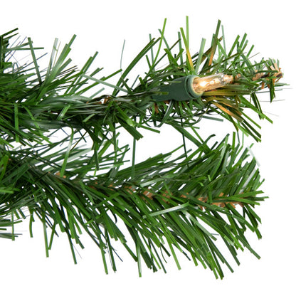 18" Pre-Lit Medium Blackwater Fir Artificial Christmas Tree, Clear Lights