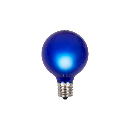 10-Count Multi-Color Satin G50 Globe Christmas Replacement Bulbs