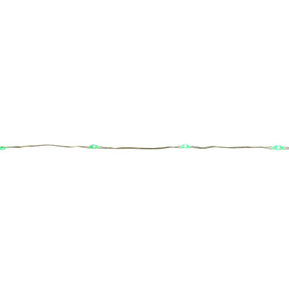 20-Count Green LED Micro Fairy Christmas Lights - 6ft, Copper Wire