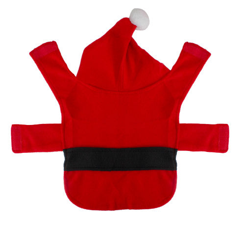32" Santa Claus Dog Costume With a Hat - Size: S
