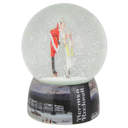 Norman Rockwell "Christmas Surprise" Snow Globe - 6.5"