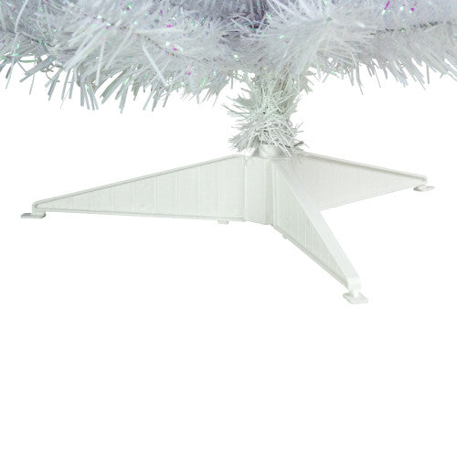 3' Pre-lit Rockport White Pine Artificial Christmas Tree, Clear Lights
