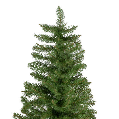 7.5' Silver Lake Fir Pencil Artificial Christmas Tree, Unlit