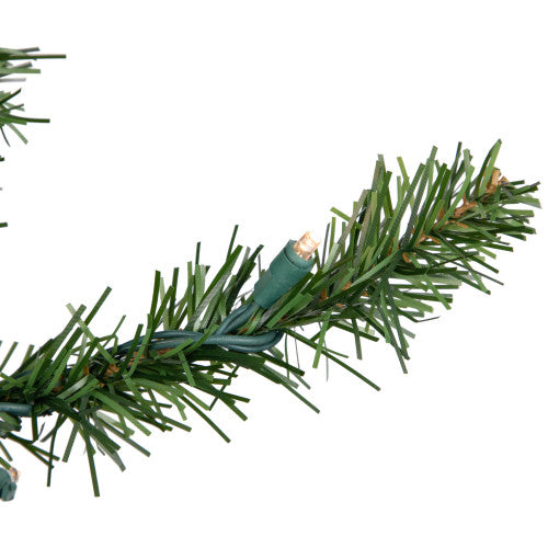3' Pre-Lit Canadian Pine Artificial Christmas Tree, Clear LED Lights