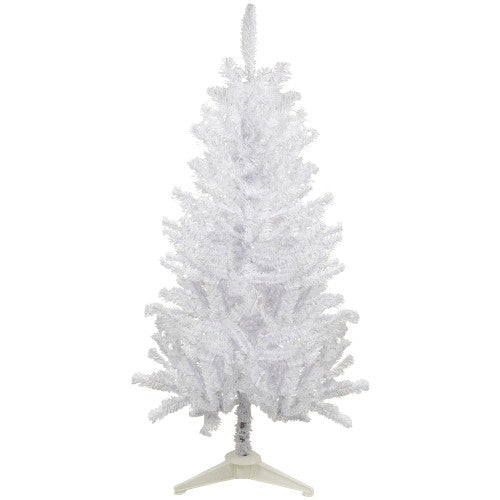 4' Medium White Canadian Pine Artificial Christmas Tree - Unlit