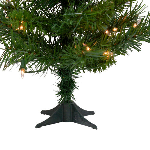 2' Pre-Lit Medium Royal Pine Artificial Christmas Tree - Clear Lights