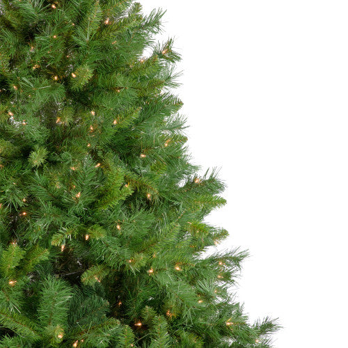 7.5' Pre-Lit Chatham Pine Artificial Christmas Tree, Clear Lights