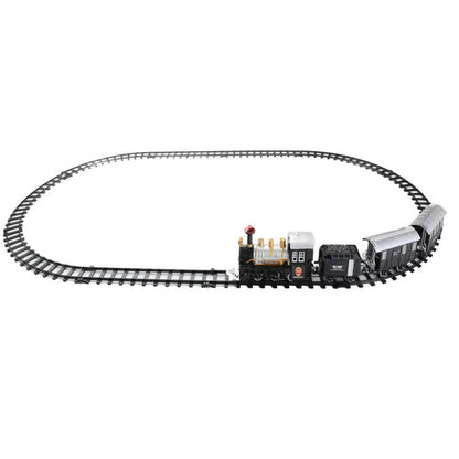17-Piece Black Consummate Animated Classic Train Set