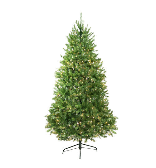 9' Pre-Lit Full Northern Pine Artificial Christmas Tree, Clear Lights