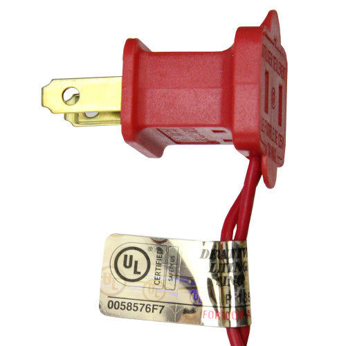 100 Count Red Mini Christmas Lights, 20 ft Red Wire